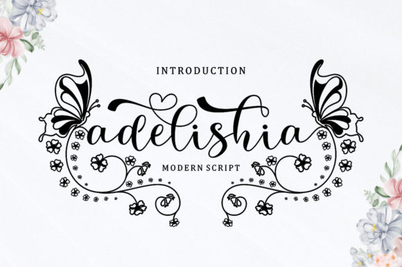 Adelishia Script: Your Go-To Typeface for a Custom Touch