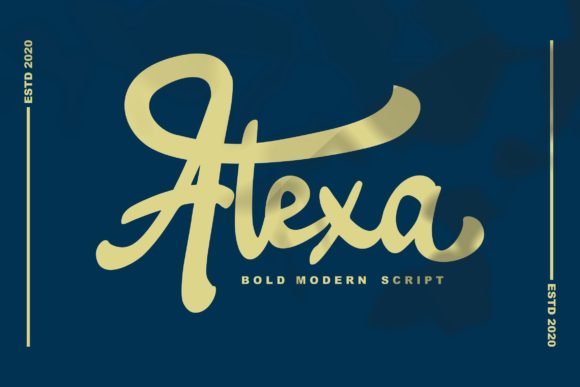 Alexa Script: The Handwritten Font That Brings Designs to Life