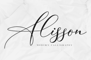 Alisson Script: The Stylish Font for Romantic Branding