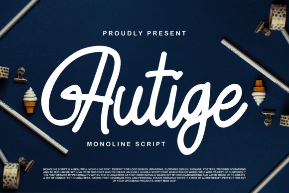 Autige Script: Crafting Elegance for Modern Brands