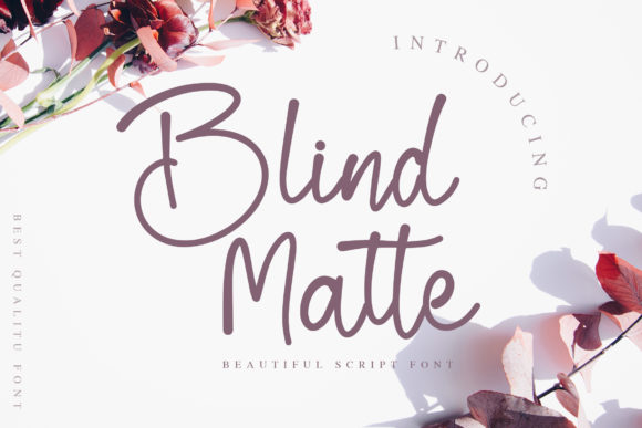 Blind Matte Script: Your New Secret Weapon for Elegant Branding