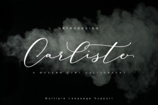 Carliste Script: A Touch of Luxury for Creative Projects