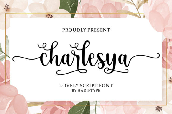 Cherlesya Script: The Handwritten Font for Elegant Design