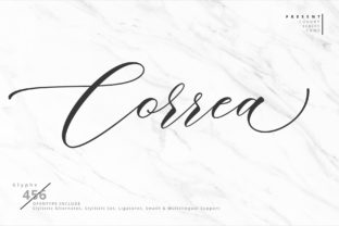 Correa Script: The Handwritten Font with a Bold, Modern Edge
