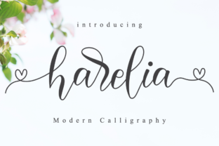 Discover Harelia Script: An Authentic Handwritten Font