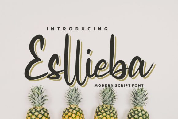 Esllieba Script: Where Modern Elegance Meets Design Versatility