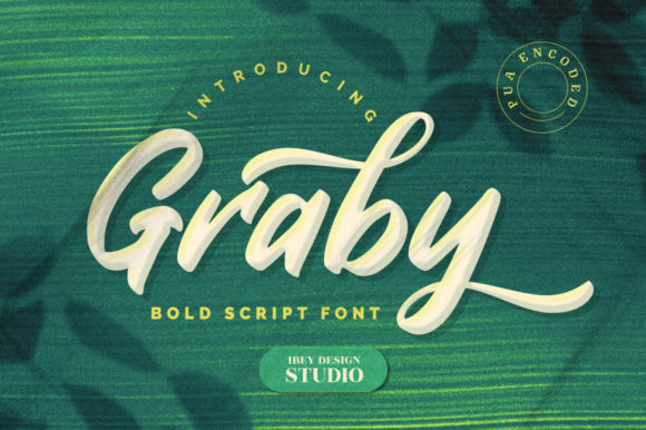 Graby Script: A Charming and Elegant Handwritten Typeface