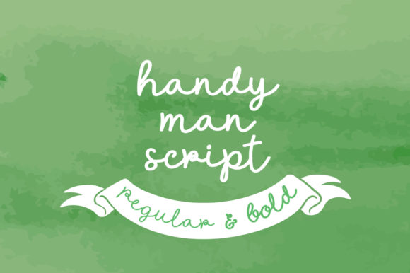 Handyman Script: The Handwritten Font for Every Project