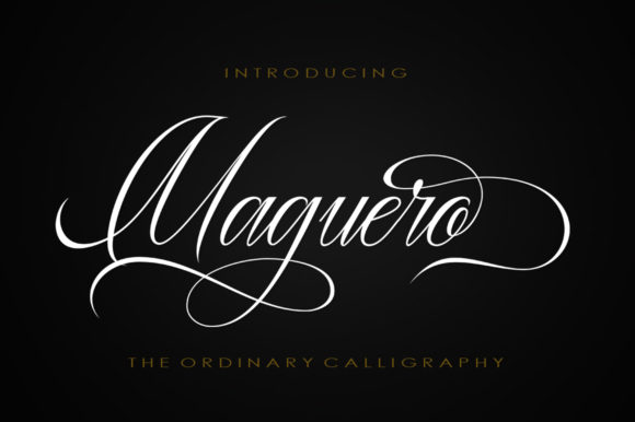 Maguero Script: Modern Handwritten Elegance for Your Brand