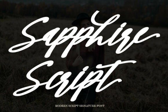 Make an Unforgettable Statement with Sapphire Script