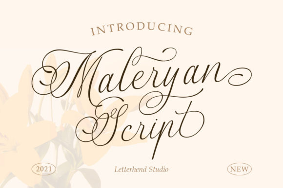 Maleryan Script: A Designer's Guide to This Elegant Handwritten Font