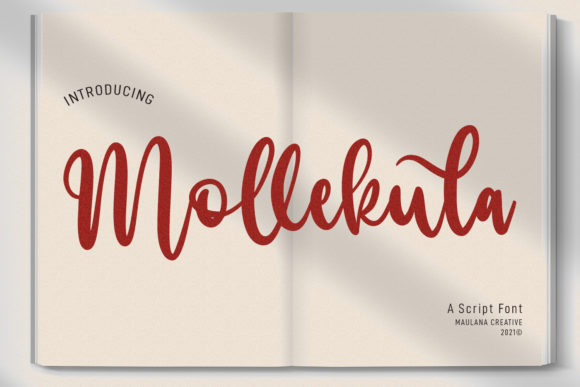Mollekula Script: Elevate Your Projects with Handwritten Elegance