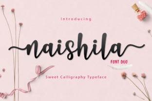 Naishila Script: A Handwritten Font with Real Character