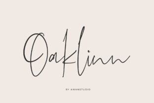Oaklinn Script: The Elegant Font for Standout Crafts