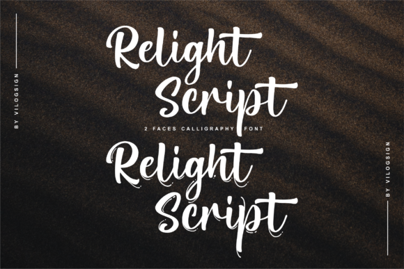 Relight Script: The Whimsical Typeface for Authentic Brands