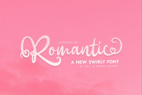 Romantic Script: The Calligraphy Font That Dances