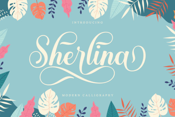 Sherlina Script: A Sweet Calligraphy Typeface for Luxury Design
