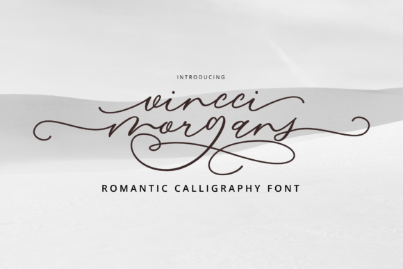 Vincci Morgans Script: A Modern Calligraphy Typeface for Designers