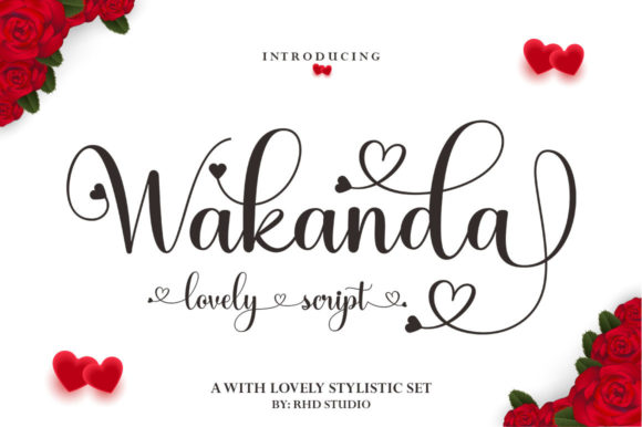 Wakanda Script: A Playful Font for Creative Branding