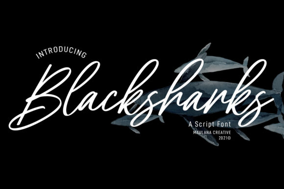 Why Blacksharks Script is Your Next Favorite Creative Font